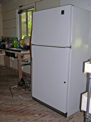 photo: refrigerator before